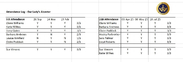 OLA Attendance Log